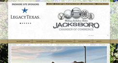 Desktop Screenshot of jacksborochamber.com